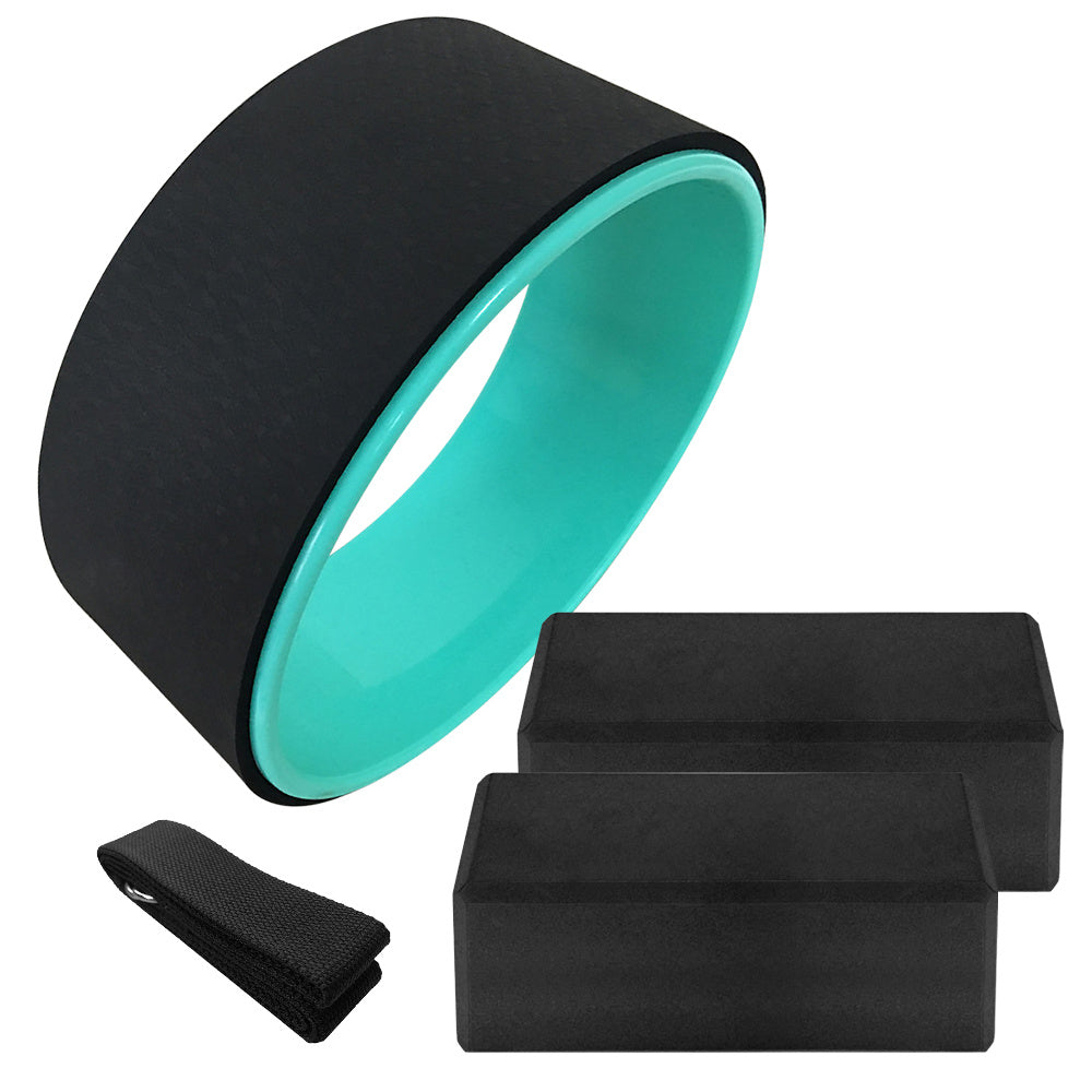 Balance, Flex, and Flow – Complete Yoga Wheel Kit