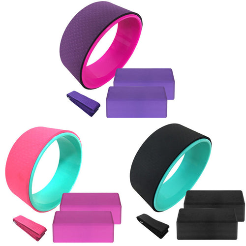 Balance, Flex, and Flow – Complete Yoga Wheel Kit