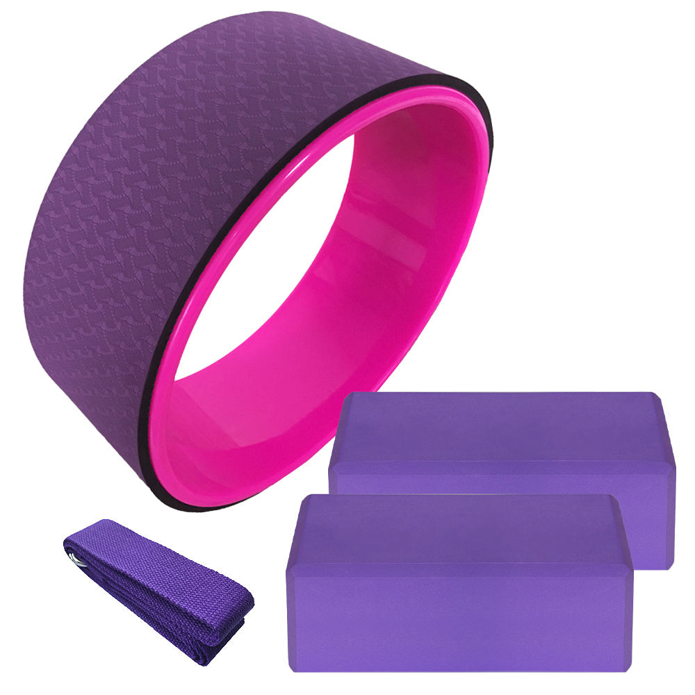 Balance, Flex, and Flow – Complete Yoga Wheel Kit
